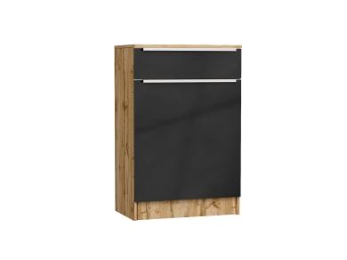 Тумба Стиль ТБ-601 с ящиком Anthracite / Дуб Вотан