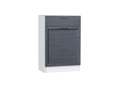 Тумба Стиль ТБ-601 с ящиком Graphite Softwood / Белый