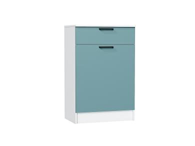 Тумба Стиль ТБ-601 с ящиком Grey-green In 2S / Белый