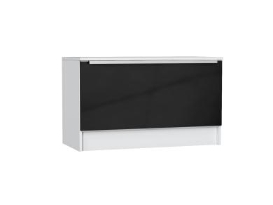 Тумба Стиль ТБ-800 Anthracite / Белый