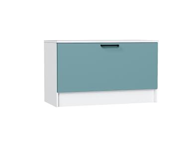 Тумба Стиль ТБ-800 Grey-green In 2S / Белый