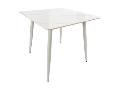 Стол квадратный Uni-Form-S.2B SGrey / White Gloss Marble
