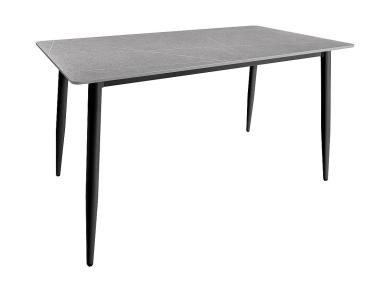 Стол прямоугольный Uni-Form-S2.2B SBlack / Grey Matt Cliff