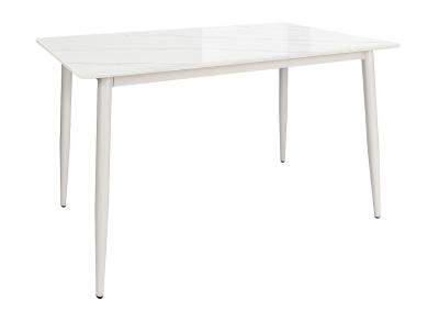 Стол прямоугольный Uni-Form-S2.2B SGrey / White Gloss Marble
