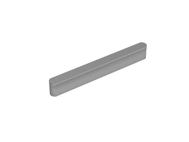 Ручка планка мебельная AP-461 SGrey