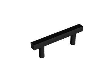 Ручка рейлинг мебельная IR-302 SBlack