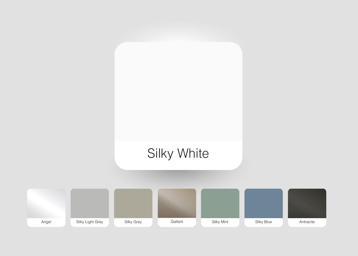 Кухня Фьюжн-20 Silky White / Graphite - изображение 2