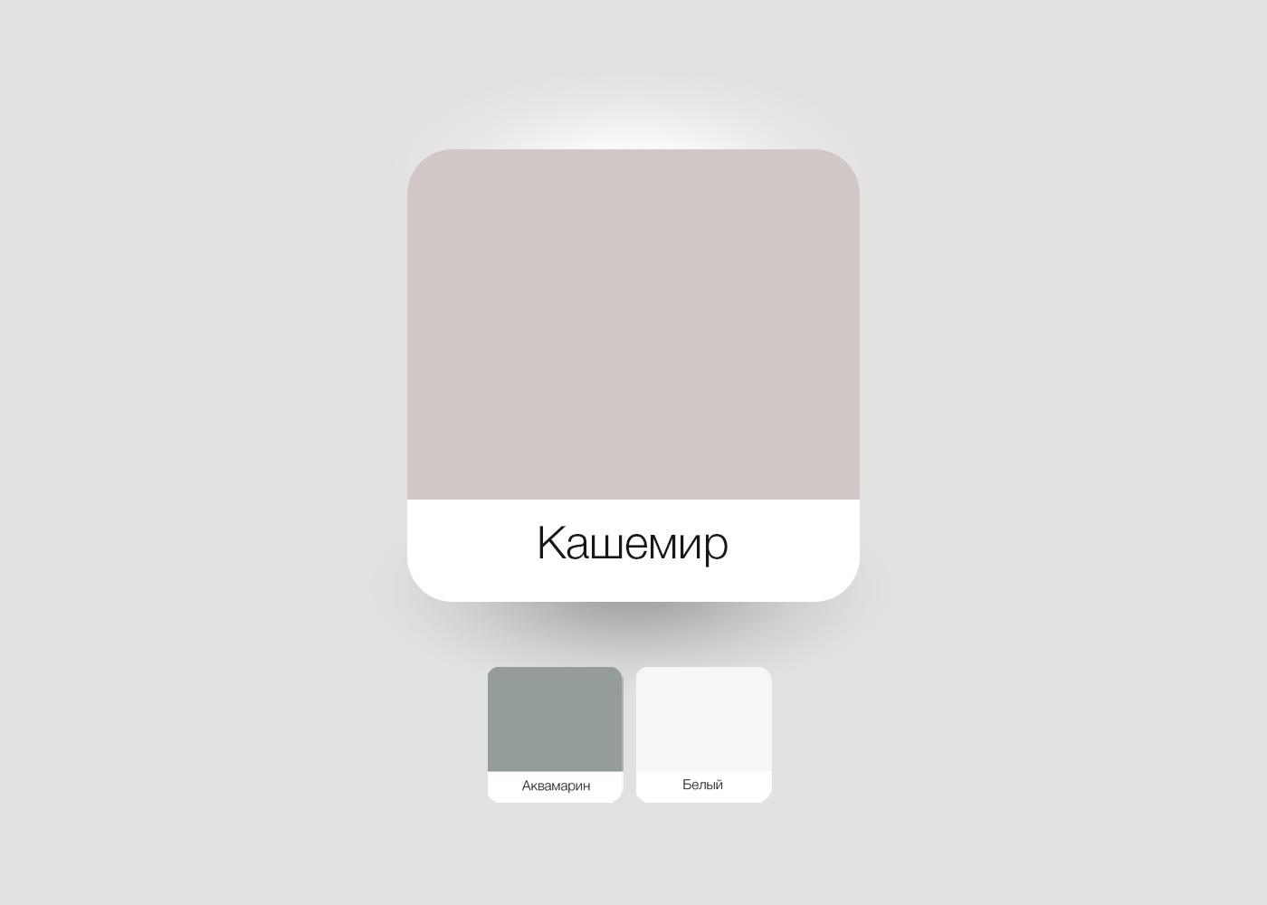 Кухня Квадро-01 Кашемир / Белый - изображение 3