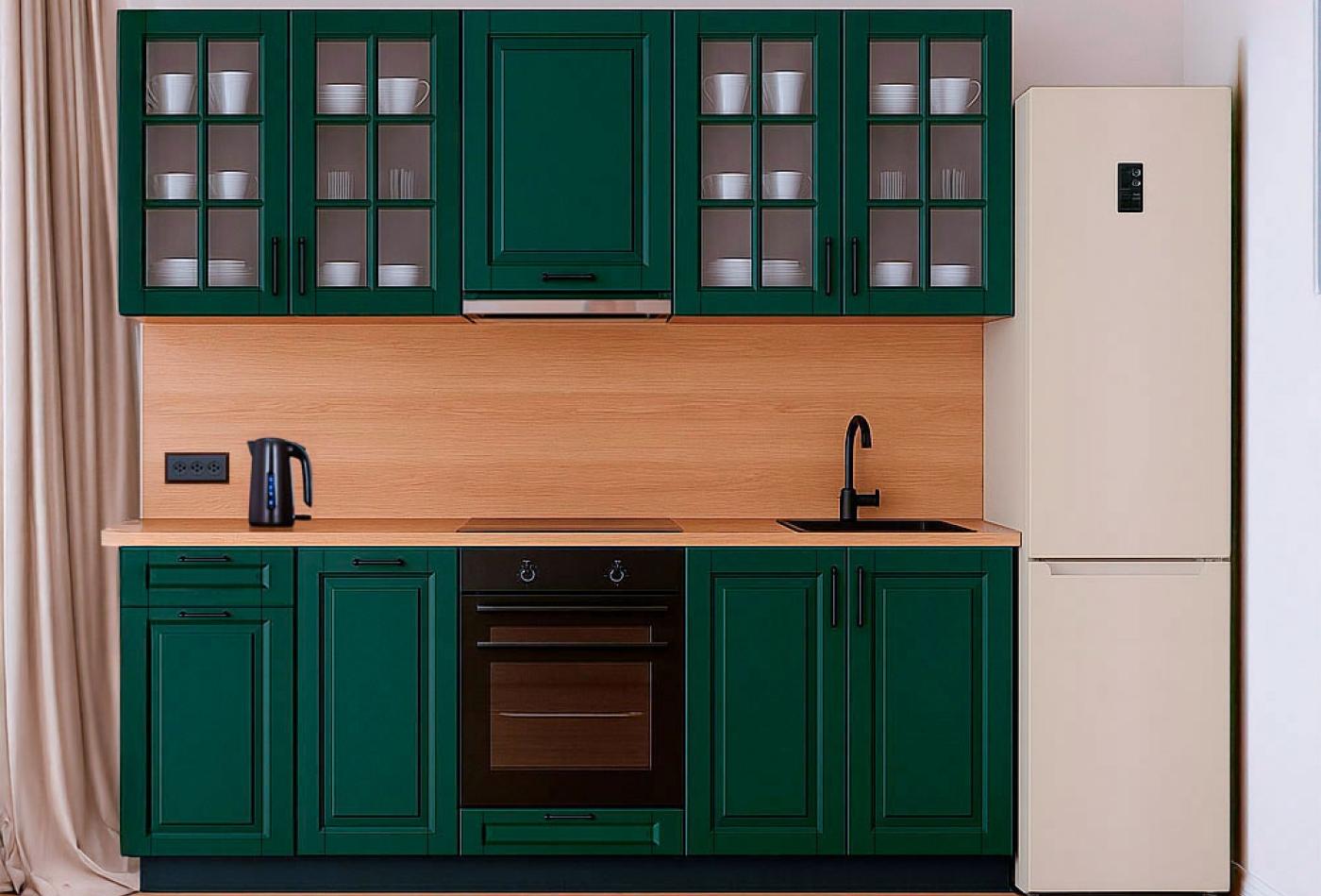 Кухня Дублин-20 Special Green / Graphite