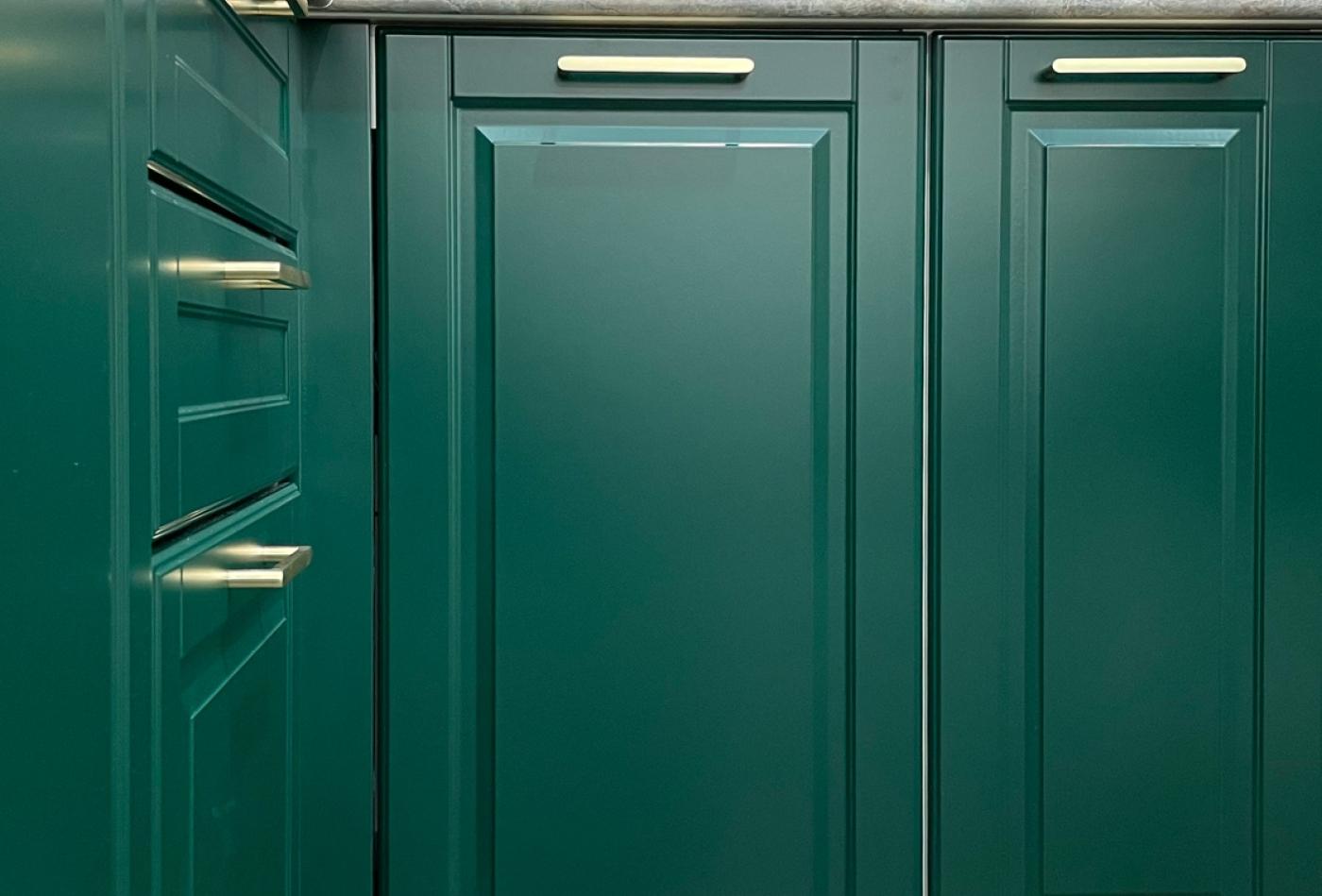 Кухня Дублин-20 Special Green / Graphite - изображение 3