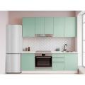 Кухня Фьюжн-20 Silky Mint / Белый