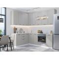 Угловая кухня Флэт-02 Light Grey In 2S